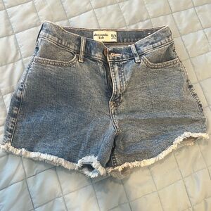 abercrombie kids jean shorts